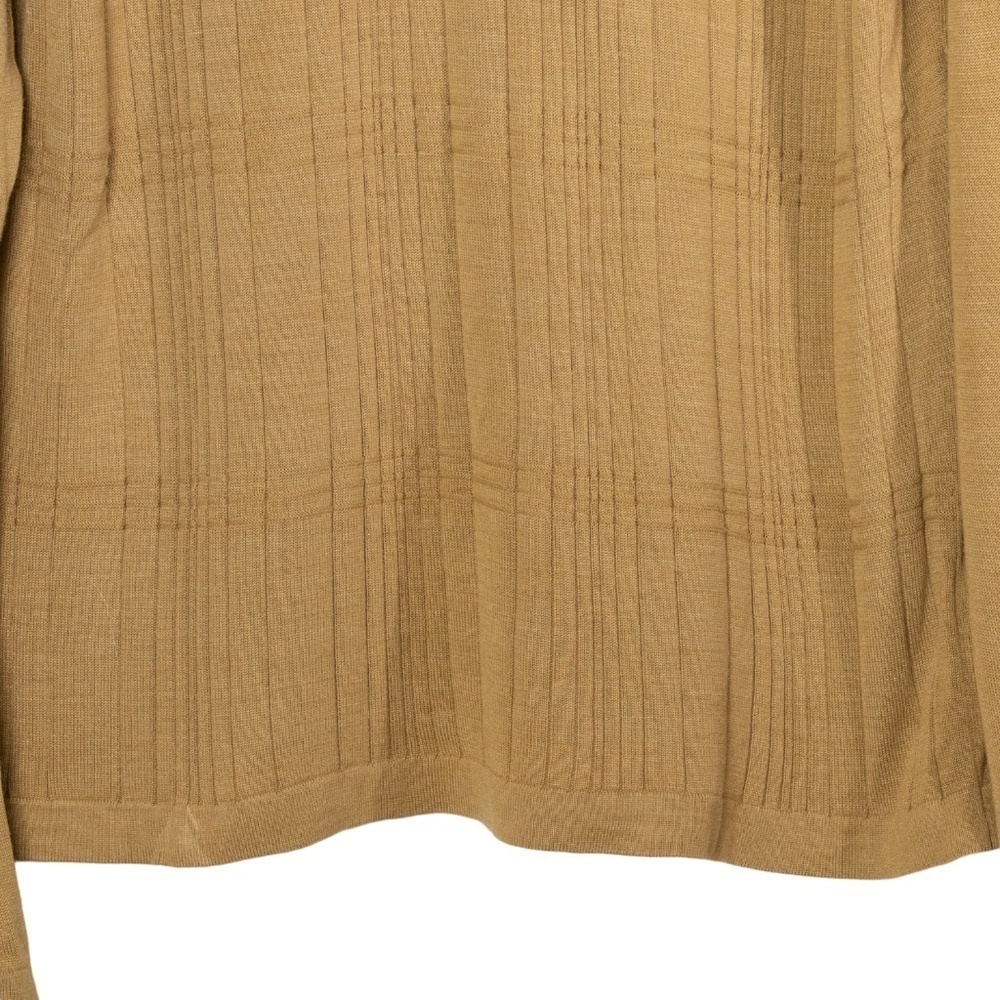 Geoffrey Beene Tussian Silk Blend Collared Sweater Men's Medium 90s Soft Knit - Picture 4 of 11